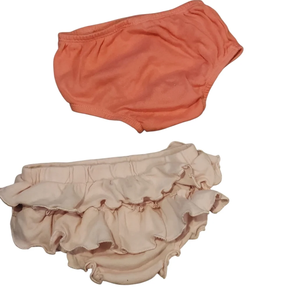 4 Piece Pink Bloomer Set